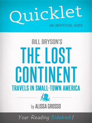cover image of Quicklet on Bill Bryson's the Lost Continent